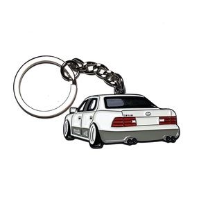 Lexus LS400 White Keychain